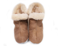 Shepherd pantoffels Mariette Antique Cognac