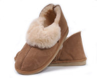 Shepherd pantoffels Karin Chestnut