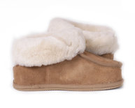 Shepherd pantoffels Lena Chestnut