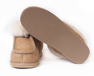 Shepherd pantoffels Lena Chestnut