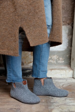 Shepherd pantoffels Ester Grey