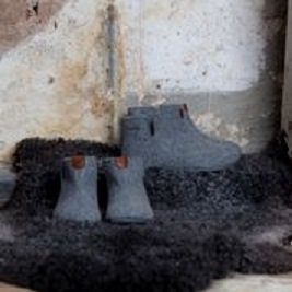 Shepherd pantoffels Ester Grey