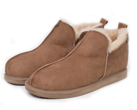 Shepherd pantoffels Annie Antique Cognac