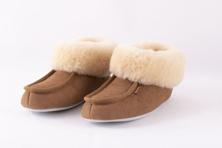 Shepherd pantoffels Moa Chestnut