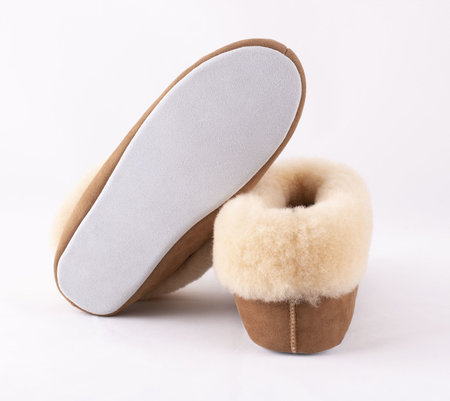 Shepherd pantoffels Moa Chestnut