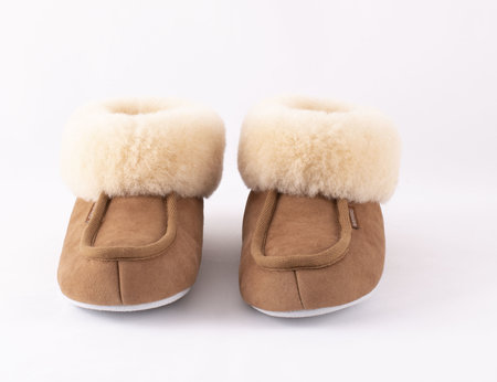 Shepherd pantoffels Moa Chestnut