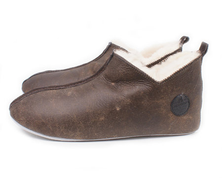 Shepherd pantoffels Lina Oiled Antique