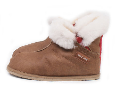 Shepherd pantoffels Bella Antique Cognac