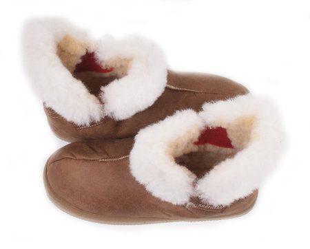 Shepherd pantoffels Bella Antique Cognac