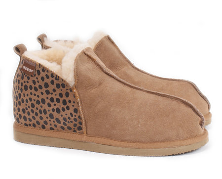 Shepherd pantoffels Annie Leopard