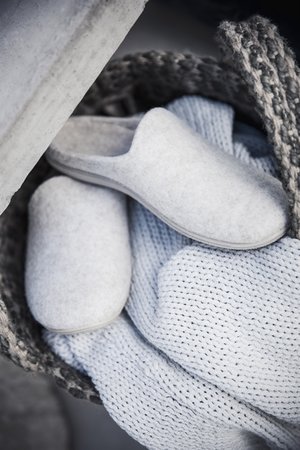 Shepherd slipper Cilla Grey