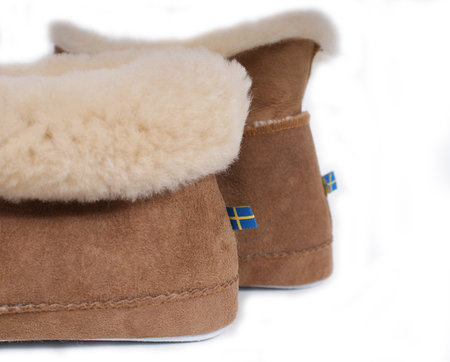 Shepherd pantoffels Emmy Chestnut